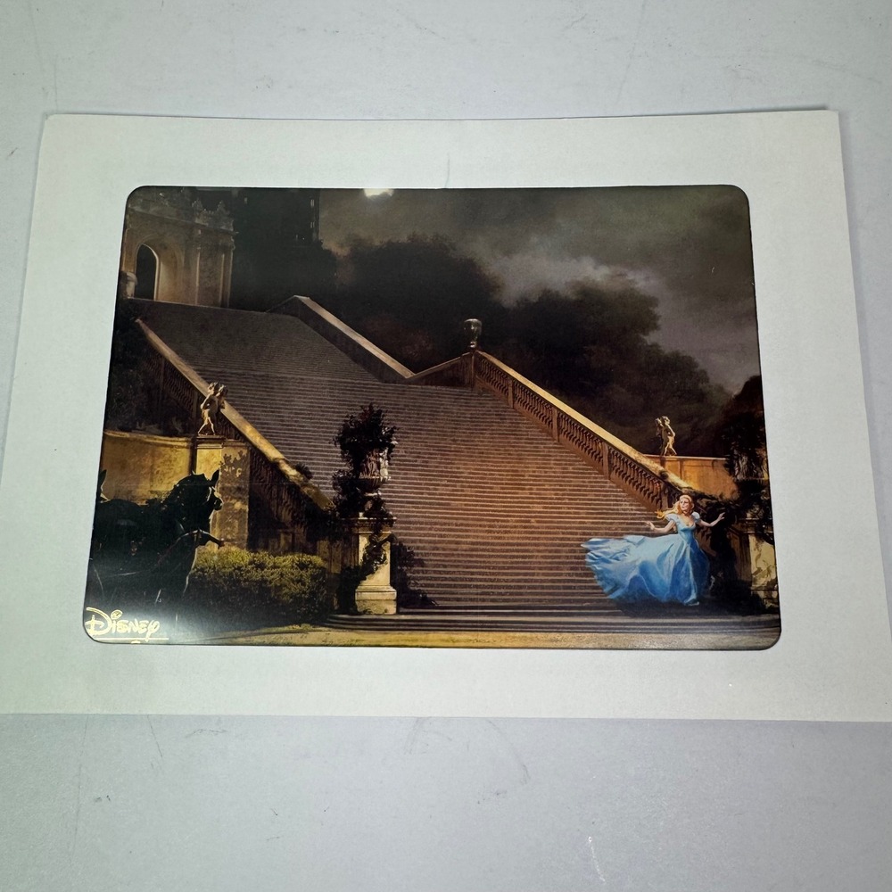 Cinderella‎ Live Action 5x7" Lithograph Disney Movie Club Exclusive 2015 Artwork